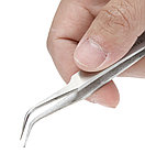 Pro'sKit 1PK-104T Пинцет изогнутый немагнитный 120мм, фото 5