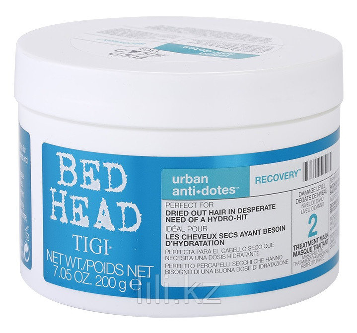 Маска для поврежденных волос, уровень 2 - TIGI Bed Head Urban Anti+dotes Recovery 200 мл.