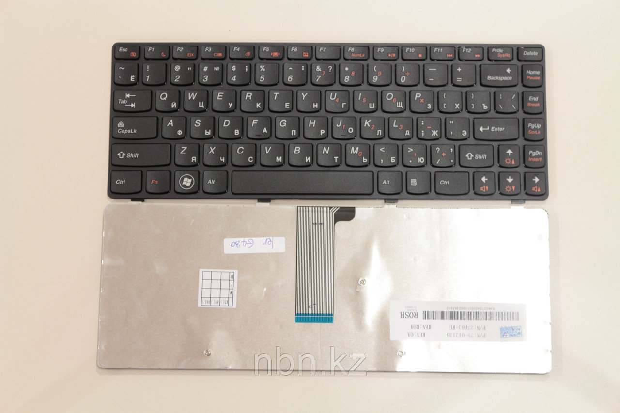 Клавиатура Lenovo IdeaPad Z480 / G480 / G485 ENG RU