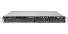 Платформа Supermicro 1U SYS-5019S-MR, E3-1200V5, DDR4, 4x3.5" hsHDD, 2х1000Base-T, 400Вт RPS