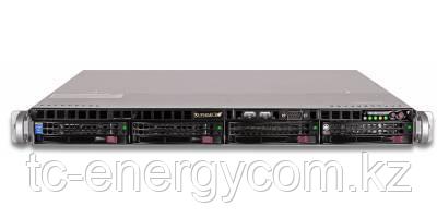 Платформа Supermicro 1U SYS-5018R-M, Один процессор E5-2600v3/v4, Intel С612, 4x3.5" Hot-swap SATA3