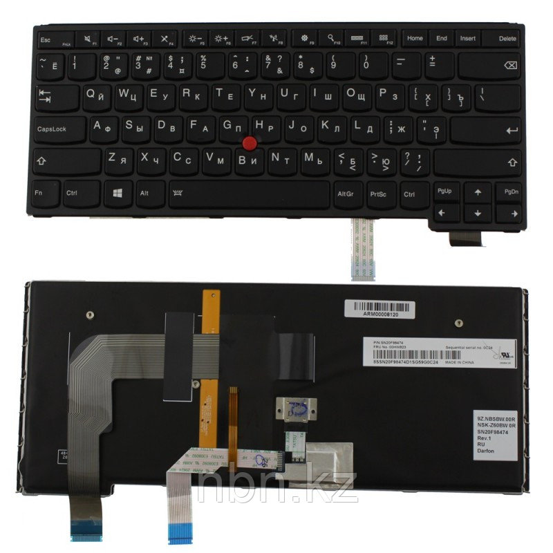 Клавиатура для ноутбука Lenovo ThinkPad Yoga 14 RU