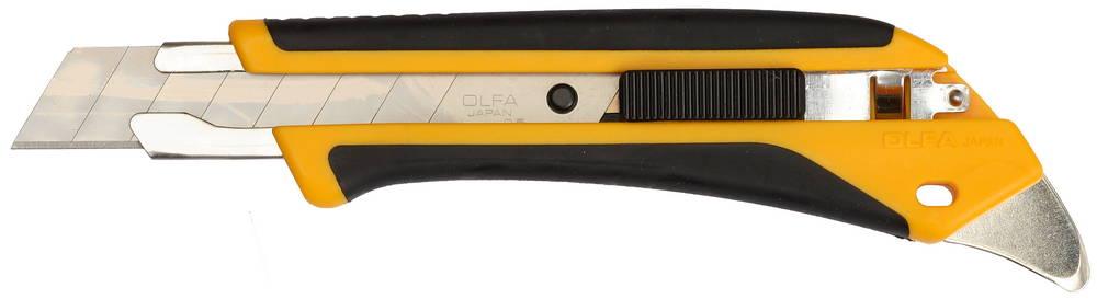 Нож двухкомпонентный корпус Olfa Autolock OL-L5-AL (18мм) - фото 1 - id-p55106665