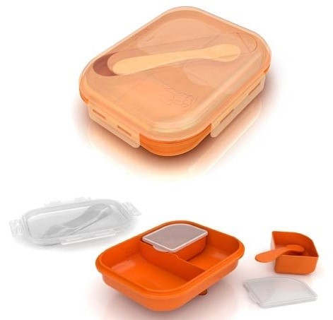 Avent Контейнеры с крышками, ложкой и подставкой Avent
