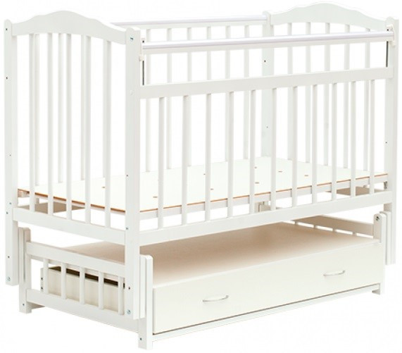 Bambini Кровать детская Bambini Классик M 01.10.10 Белый