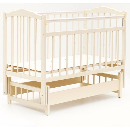 Bambini Кровать детская Bambini Классик M 01.10.11 Слоновая кость