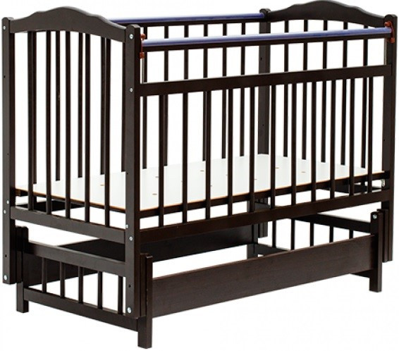 Bambini Кровать детская Bambini Классик M 01.10.11 Темный орех