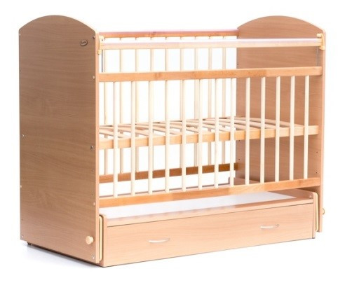 Bambini Кровать детская Bambini Элеганс M 01.10.07 Натуральный