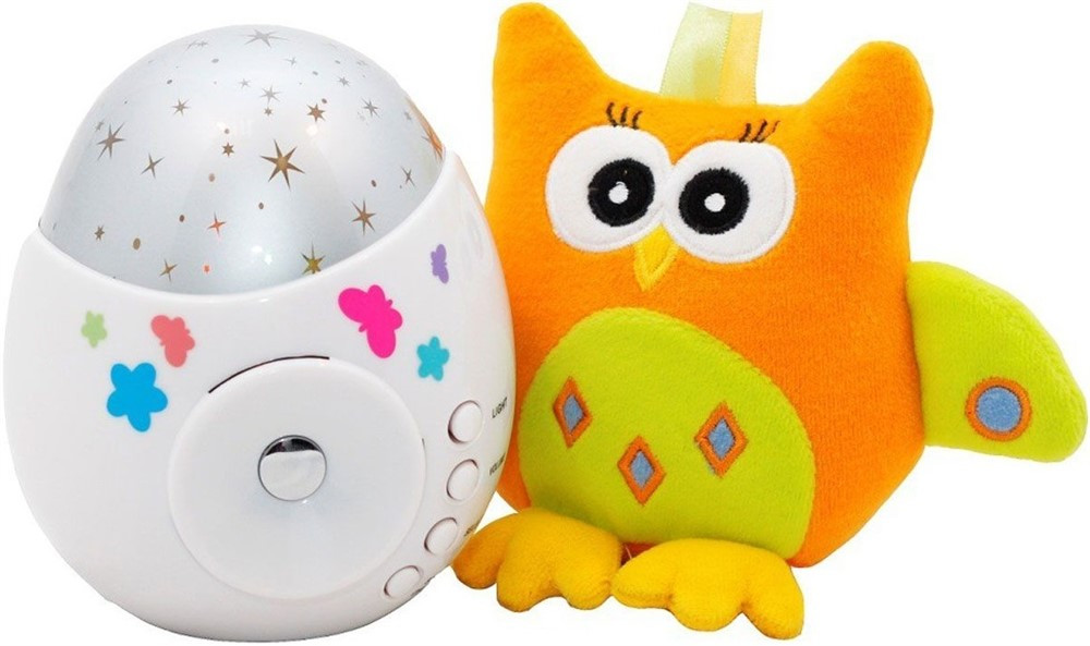 Roxy Kids Проектор звездного неба Roxy Kids COLIBRI с совой в подарок
