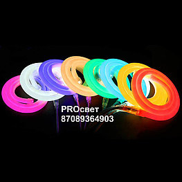 Cветодиодный неон круглый 220В 2835(120LED/м) IP67 гибкий неон. холодный неон цвет, цвет, цвет, цвет, цвет