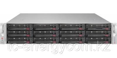 Платформа Supermicro 2U SSG-6028R-E1CR12T, Два процессора E5-2600v3/v4, DDR4, 12x3.5" SAS/SATA HDD