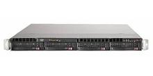 Сервер Supermicro SuperServer 6018R-MTR, 1 процессор Intel 8C E5-2620v4 2.10GHz, 32GB DRAM