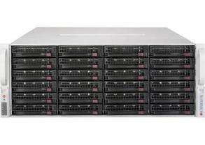 Сервер Supermicro SuperStorage 5048R-E1CR36L, 1 процессор Intel 8C E5-2620v4 2.10GHz, 16GB DRAM