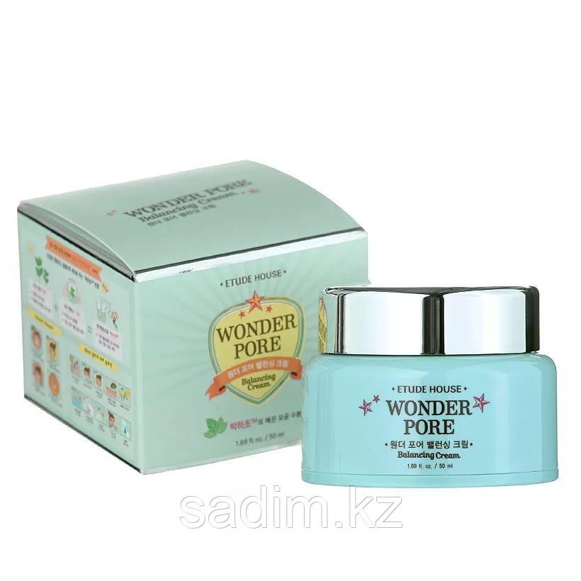Etude House Wonder Pore Balancing Cream - Крем для лица для жирной и комбинированной кожи 50 мл
