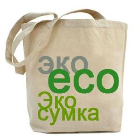 Хозяйственная эко-сумка с логотипом