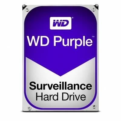 Жесткий диск Western Digital Purple 4TB 3.5" IntelliPower 64Mb SATA3 - фото 1 - id-p56032051