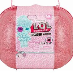 LOL Bigger Surprise - ЛОЛ Биггер сюрприз большой розовый чемоданчик!
