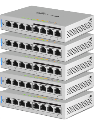 Коммутатор UniFi Switch 8 60W (5-pack)