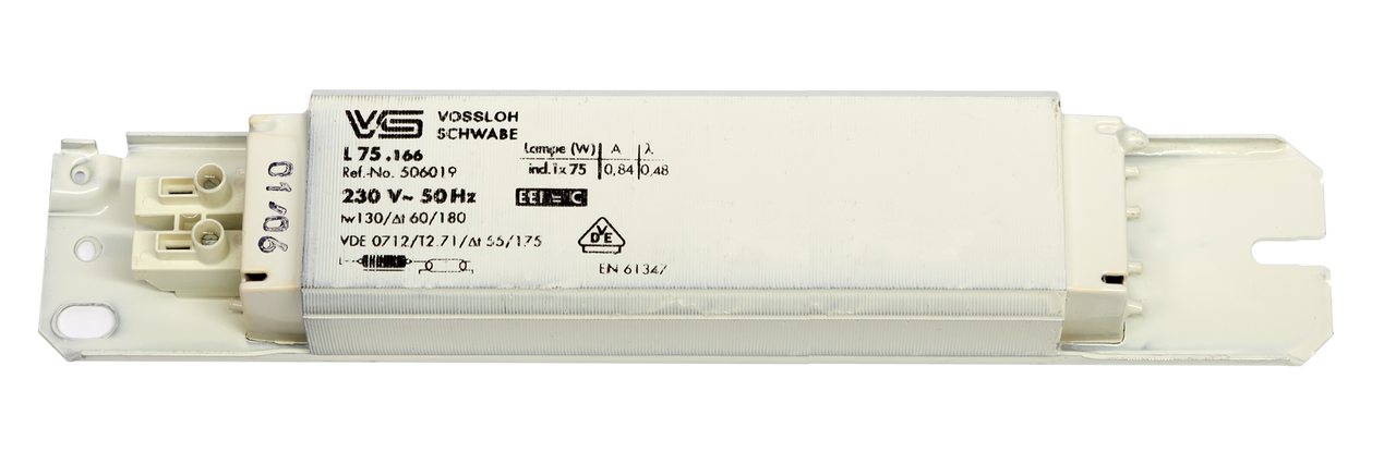 Дроссель электромагнитный, балласт 75 Вт, фото 1