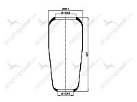 Пневмобаллон 882N MAN 81436010065 4max