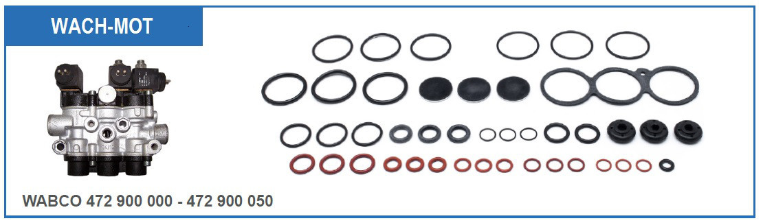 Ремкомплект ECAS 472900000, 472900001, 472900006, 472900022, 472900030, 472900032, 472900050 WTWSK313