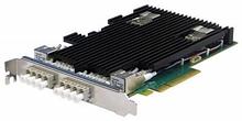 Сетевая карта 4 порта 10GBase-SR Bypass (LC, Intel XL710), Silicom PE310G4BPI71-SR-SD