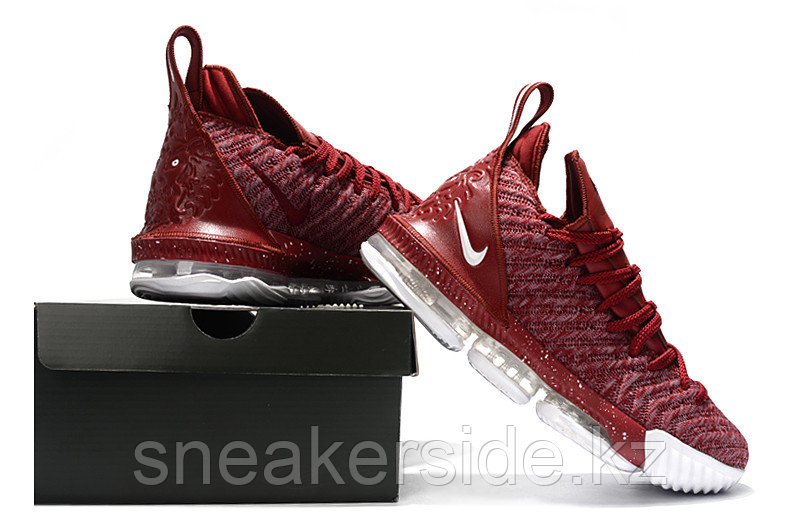 Кроссовки Nikе Lebron 16 "Vine Red" XVI (36-46) - фото 5 - id-p56085645