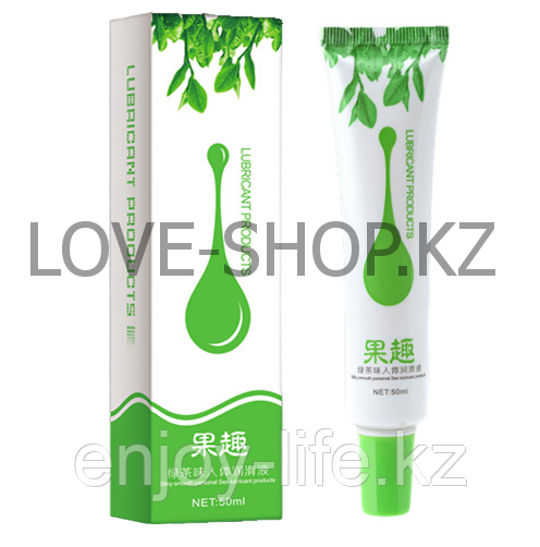 Оральная смазка с ароматом зеленого чая (50 ml.)