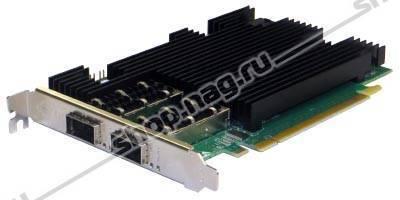 Сетевая карта 2 порта 40GBase-X (QSFP+, Intel XL710BM2), Silicom PE31640G2QI71-QX4 - фото 1 - id-p56108066