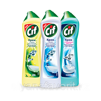 CIF крем- универсальный чистящий крем для кухни и сантехники.500 мл.РФ, фото 2