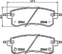 KASHIYAMA Тормозные колодки Nissan Patrol Y62 >10, Infinity QX56 >03 D1329M