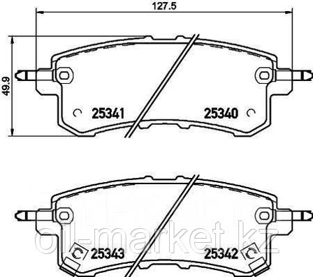 KASHIYAMA Тормозные колодки Nissan Patrol Y62 >10, Infinity QX56 >03 D1329M, фото 1