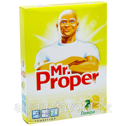 Mr. Proper - средство для мытья пола. 400 гр.порошок. РФ, фото 2
