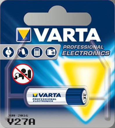 Алкалиновая батарейка Varta Electronics V27А 12 В (тип 27A)