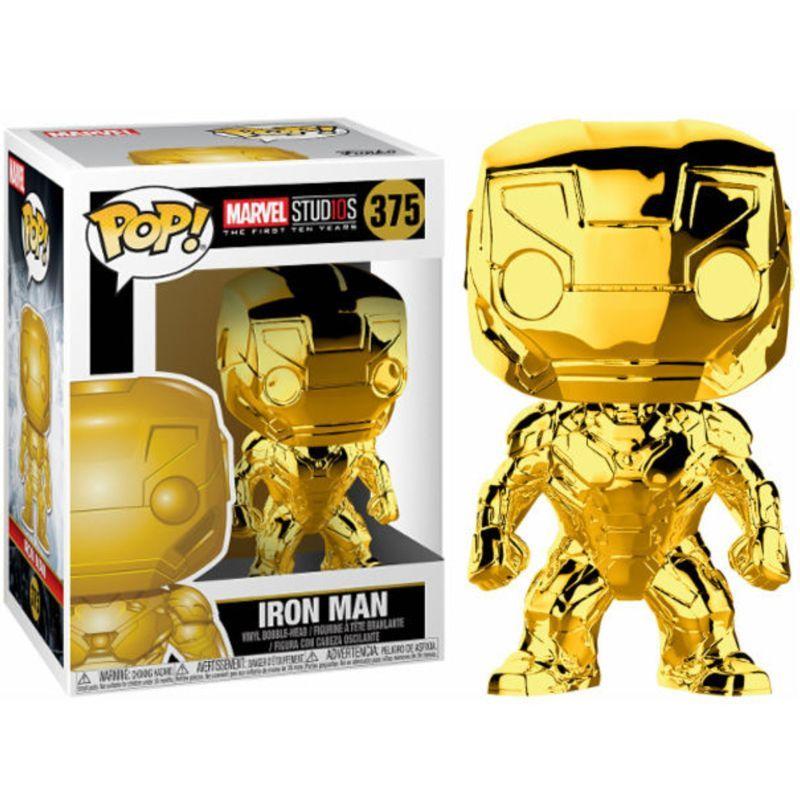 Funko POP! "Marvel Stud10s" Фигурка Золотой Железный Человек №375