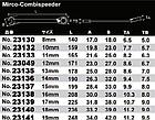 23139 Proxxon Ключ комбинированный с трещоткой и переключателем,  17 мм, фото 7
