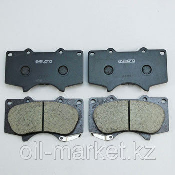 AKEBONO JAPAN Колодки передние Toyota Land Cruiser Prado 120 2.7-4.0 >02, Hilux 2.7-4.0 >02, фото 1