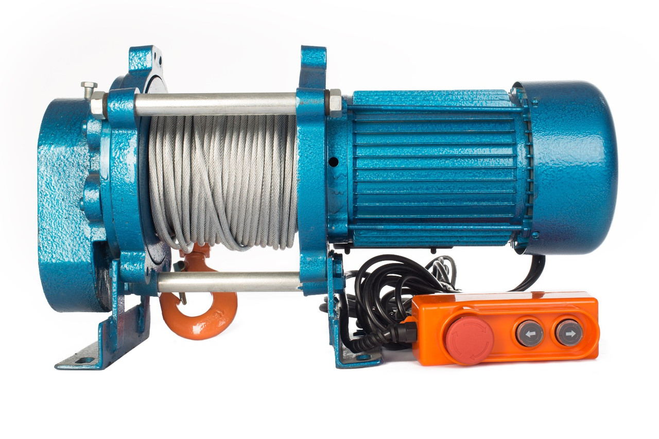 Лебедка TOR KCD-300 E21 (ЛЭК-300) 0,3 т 380 В 70 м