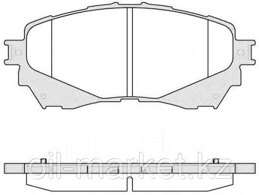 KASHIYAMA Колодки тормозные передние FR MAZDA 6 Mazda 6 >12