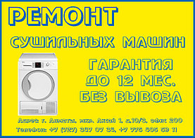 Ремонт сушильных машин (барабанов) AEG/АЕГ