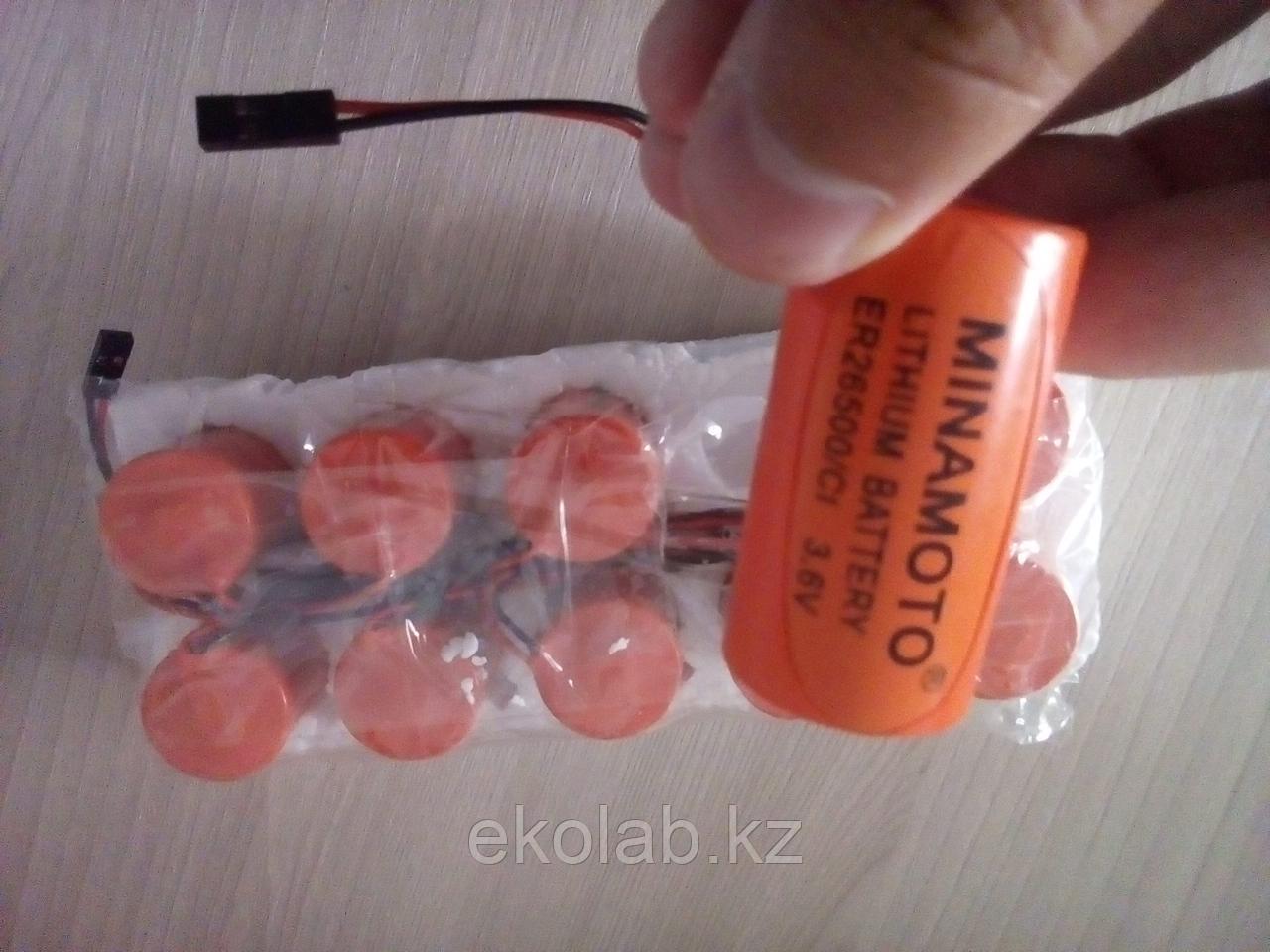 Батарейка MINAMOTO ER 26500/C1 Lithium, 3. 6 В, 8200 мАч с коннектором