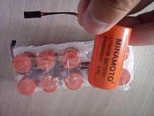 Батарейка MINAMOTO ER 26500/C1 Lithium, 3. 6 В, 8200 мАч с коннектором