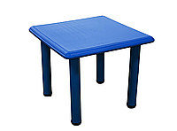 Детский стол, пластиковый (голубой)
