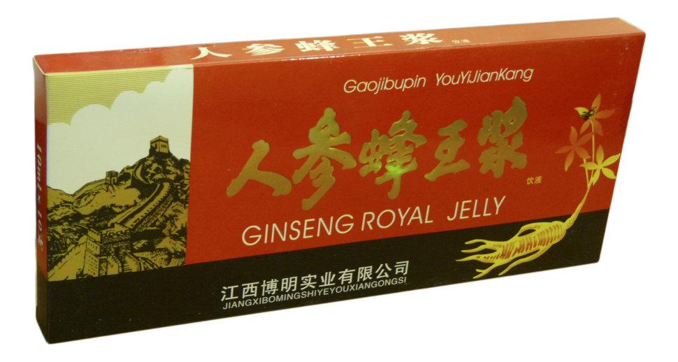 Маточное молочко с женьшенем Ginseng Royal Jelly