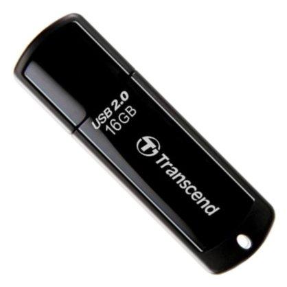 USB Флеш накопитель 16GB Transcend 2.0 TS16GJF350 (черный) - фото 3 - id-p56139229