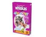 Whiskas 350г сухой корм для котят подушечки молоко, индейка, морковь