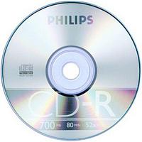 Диск CD-R  Philips 700Mb/80мин/48х 