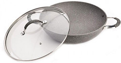 Сковорода - вок «Iron Stone» с крышкой (диаметр 30 см)