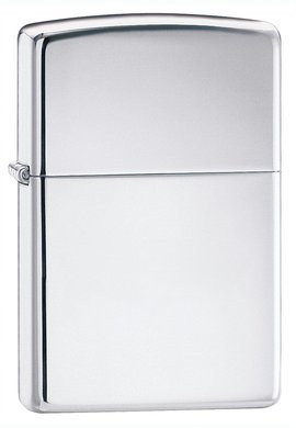 Зажигалка Zippo 250 High Polish Chrome, фото 1
