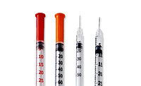 Шприц одноразовый инсулиновый стерильный VM объемом 1 мл U-100 с интегрированной иглой, размер иглы 0,33 мм (2
